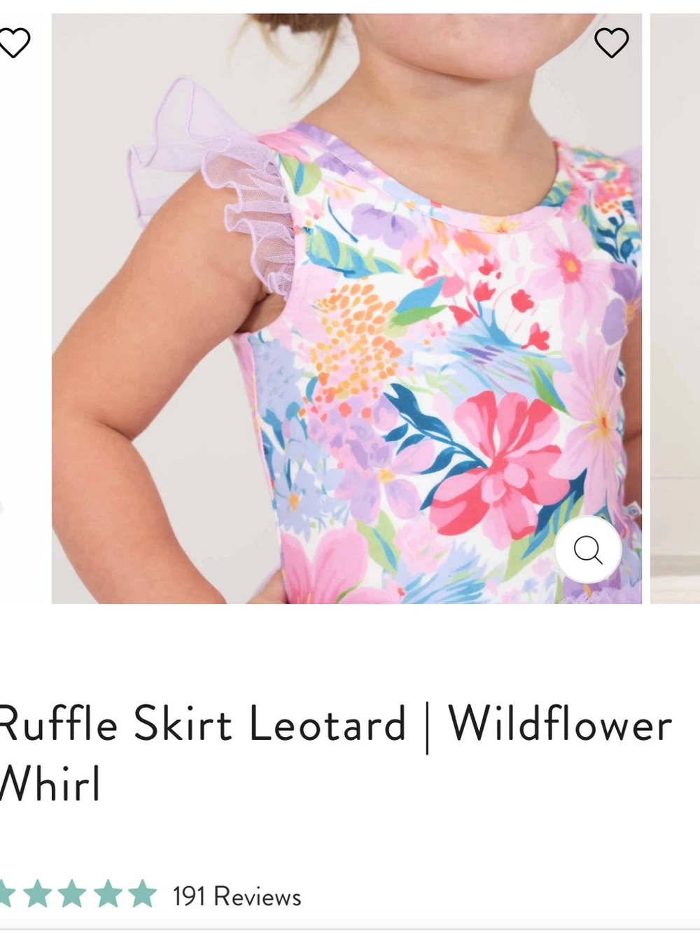 Caden Lane Ruffle Skirt Leotard NWT - Picture 2 of 4
